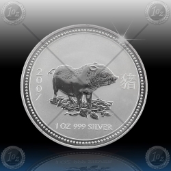 1oz LUNAR I - 2007 Year of Pig 1oz LUNAR I - 2007 Year of Pig